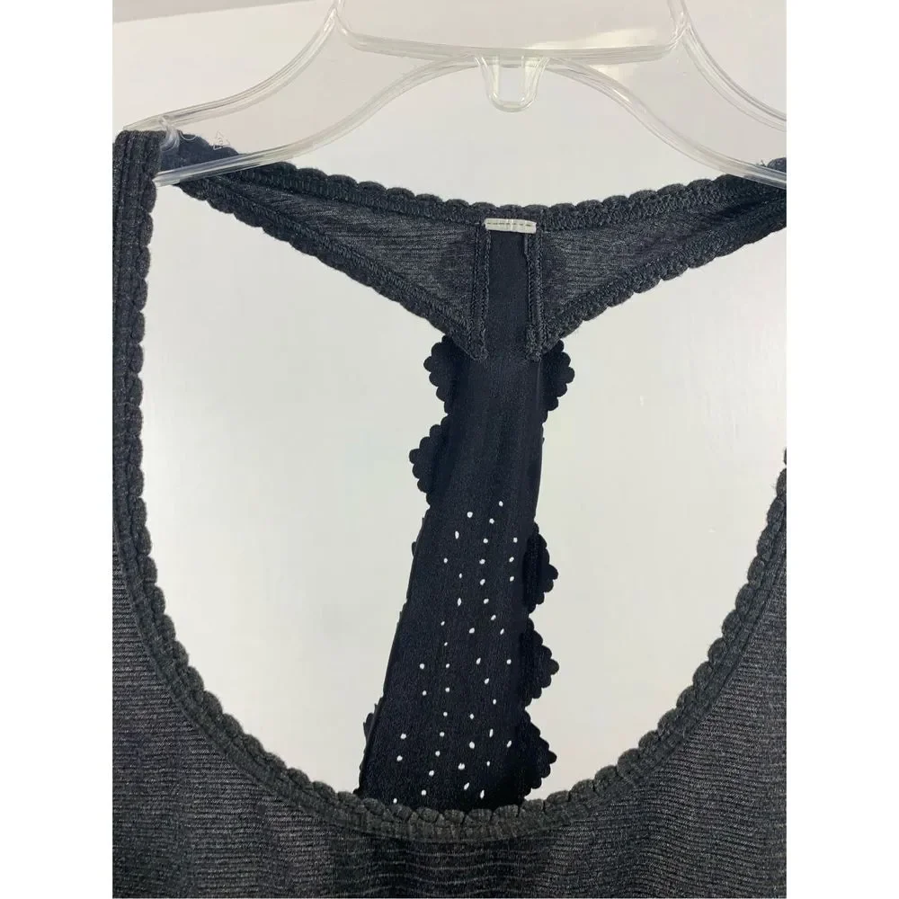 Lululemon Black Striped Racerback Top Size S - Picture 4 of 12